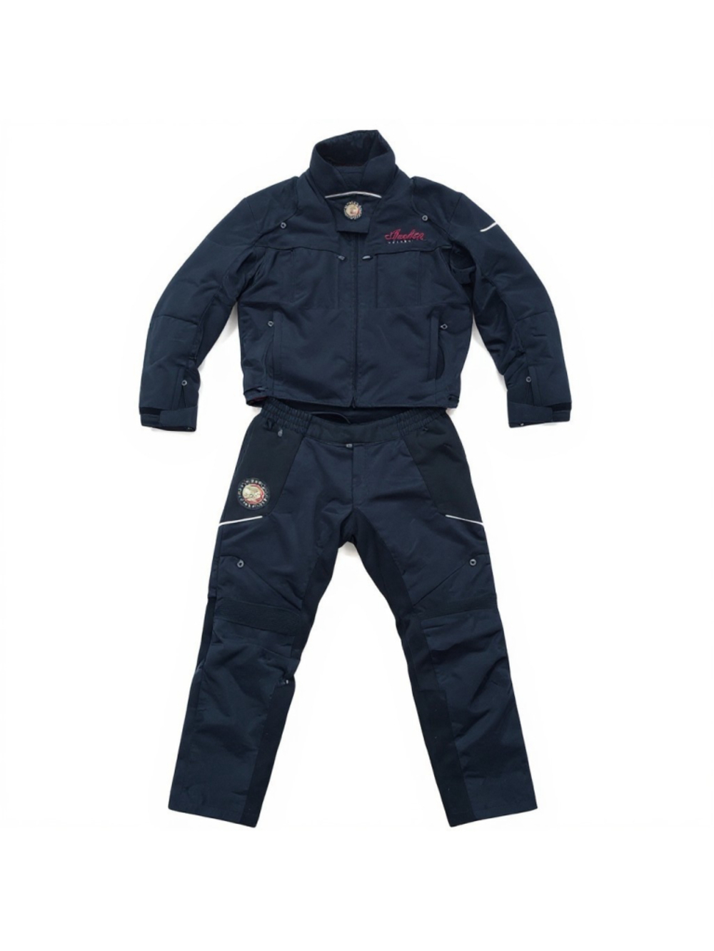 INDIAN MOTORCYCLE Men's Riding Suit Jacket Medium Pants 32/32 Full Body Armor